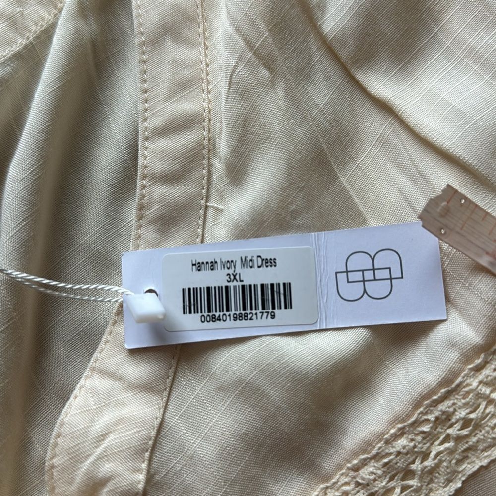 Baltic Born Cream Midi Dress - Picture 13 of 13